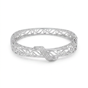 Italian Embroidered Casting Kada