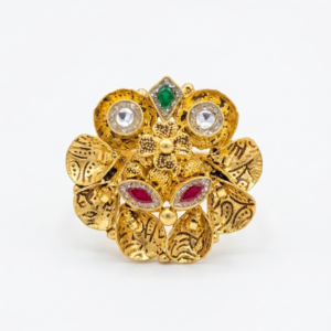 Silver 925 Designer Antique Cocktail Ring