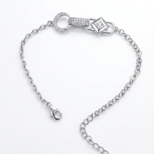 Silver Elegance Italian CZ Bracelet