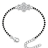 Silver Cz Infinity Mangalsutra Bracelet