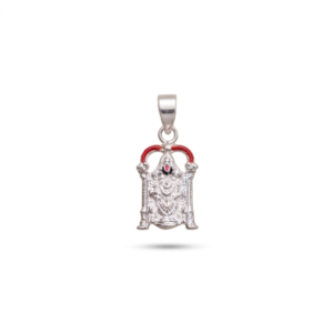 Silver Tirupati Balaji 3D Hollow Pendant