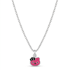 Silver Hello Kitty Pendant with Chain