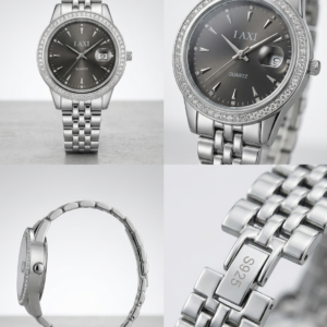 Silver 925 Grey Dial Watch For Men