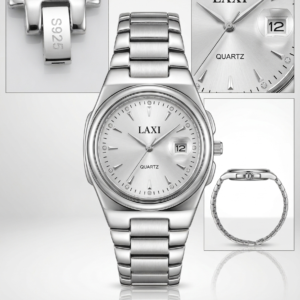 Silver 925 Silver Dial Watch For Men