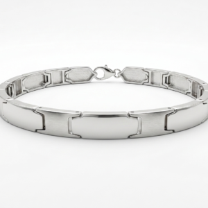 Silver Men’s Modular Link Bracelet