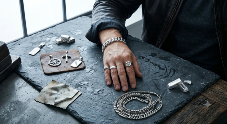 SILVERIA Mens Jewellery