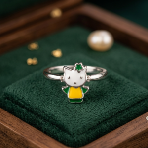 Silveria hello kitty yellow ring