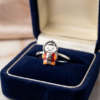 Silveria boy standing ring