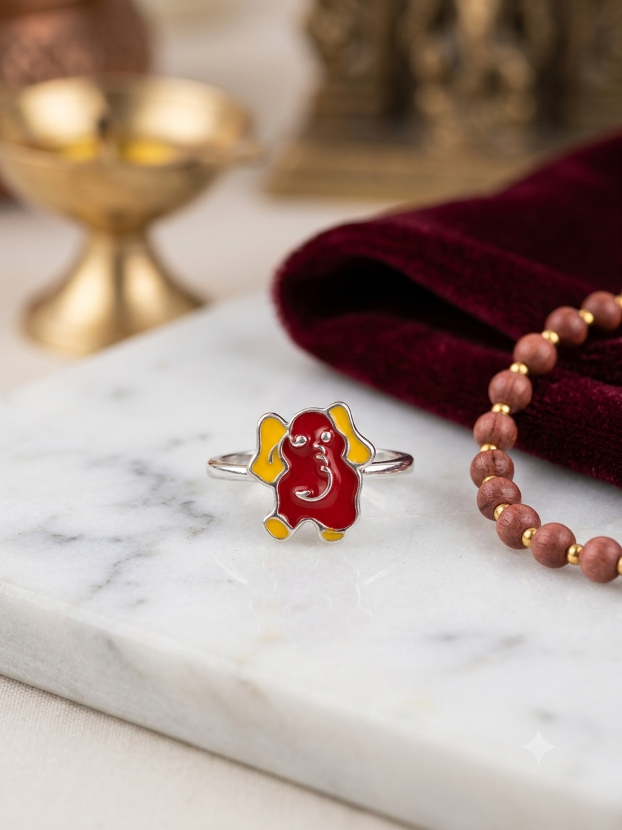 Silveria red-yellow elephant ring