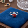 Silveria angry bird ring