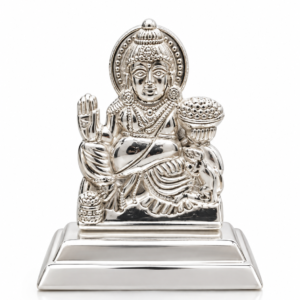 Pure 925 Silver Lord Kuber Idol | Wealth & Prosperity | Silveria