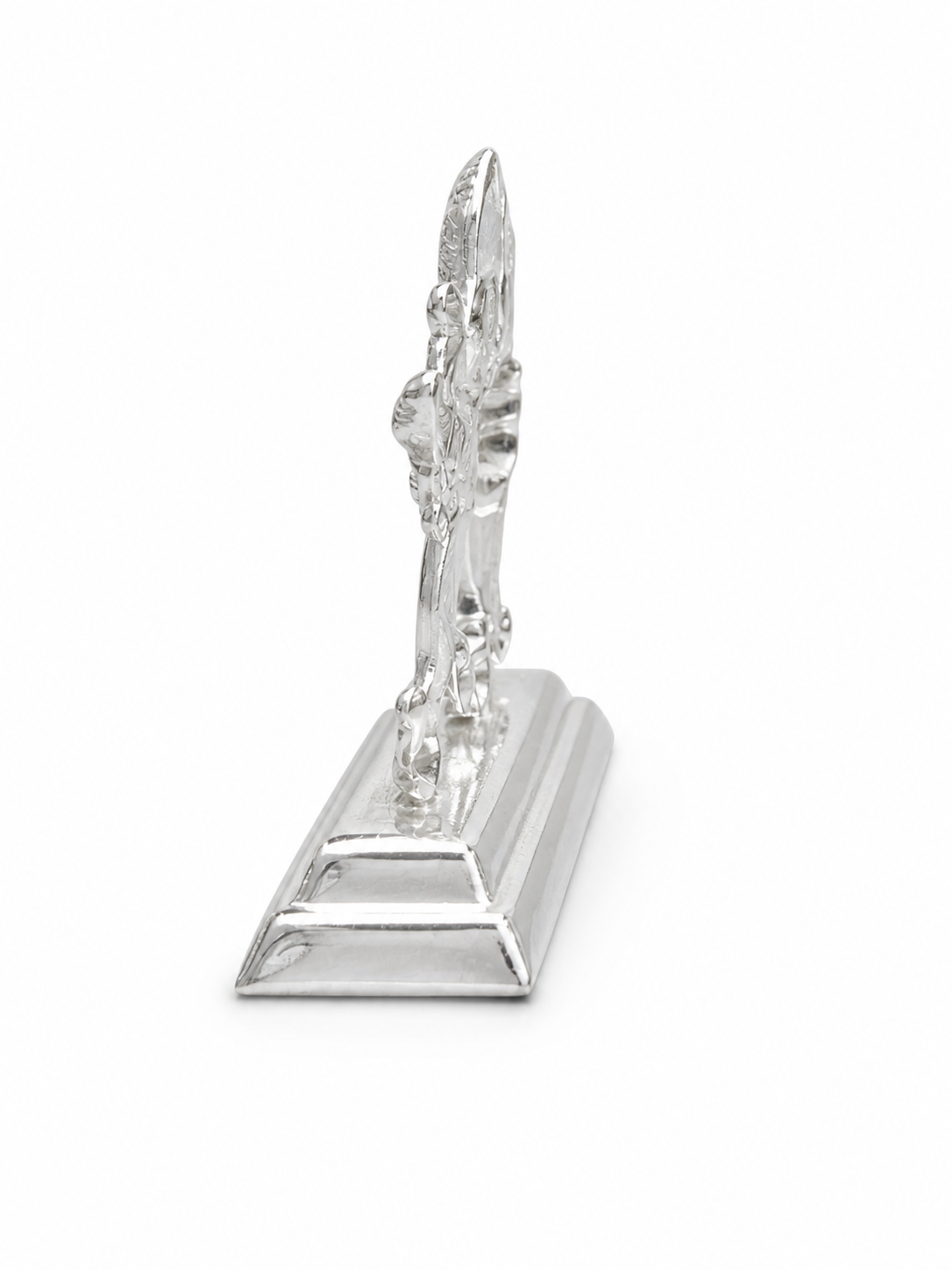 Silver Goddess Durga Idol | Sherawali Mata Murti | Silveria - Image 2