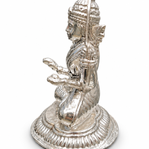 Alternative view of Premium 925 Pure Silver Seated Goddess Lakshmi Idol