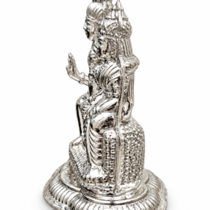 Alternative view of Premium 925 Pure Silver Shiv Parivar (Shiva Family) Idol