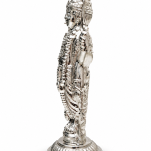 Alternative view of Premium 925 Pure Silver Standing Lord Vishnu Idol